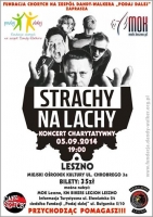 Zdjęcie: Charytatywny koncert zespołu STRACHY NA LACHY w Lesznie.
