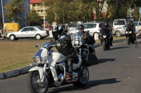 Zdjęcie: ZAKOŃCZENIE SEZONU MOTOCYKLOWEGO LESZNO 2015_wjazd na plac czII