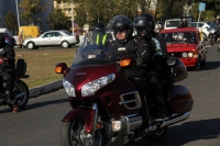 Zdjęcie: ZAKOŃCZENIE SEZONU MOTOCYKLOWEGO LESZNO 2015_wjazd na plac czII