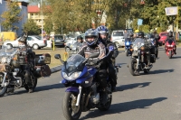 Zdjęcie: ZAKOŃCZENIE SEZONU MOTOCYKLOWEGO LESZNO 2015_wjazd na plac czII