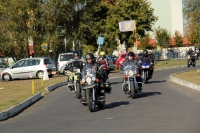 Zdjęcie: ZAKOŃCZENIE SEZONU MOTOCYKLOWEGO LESZNO 2015_wjazd na plac czII