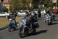 Zdjęcie: ZAKOŃCZENIE SEZONU MOTOCYKLOWEGO LESZNO 2015_wjazd na plac czII